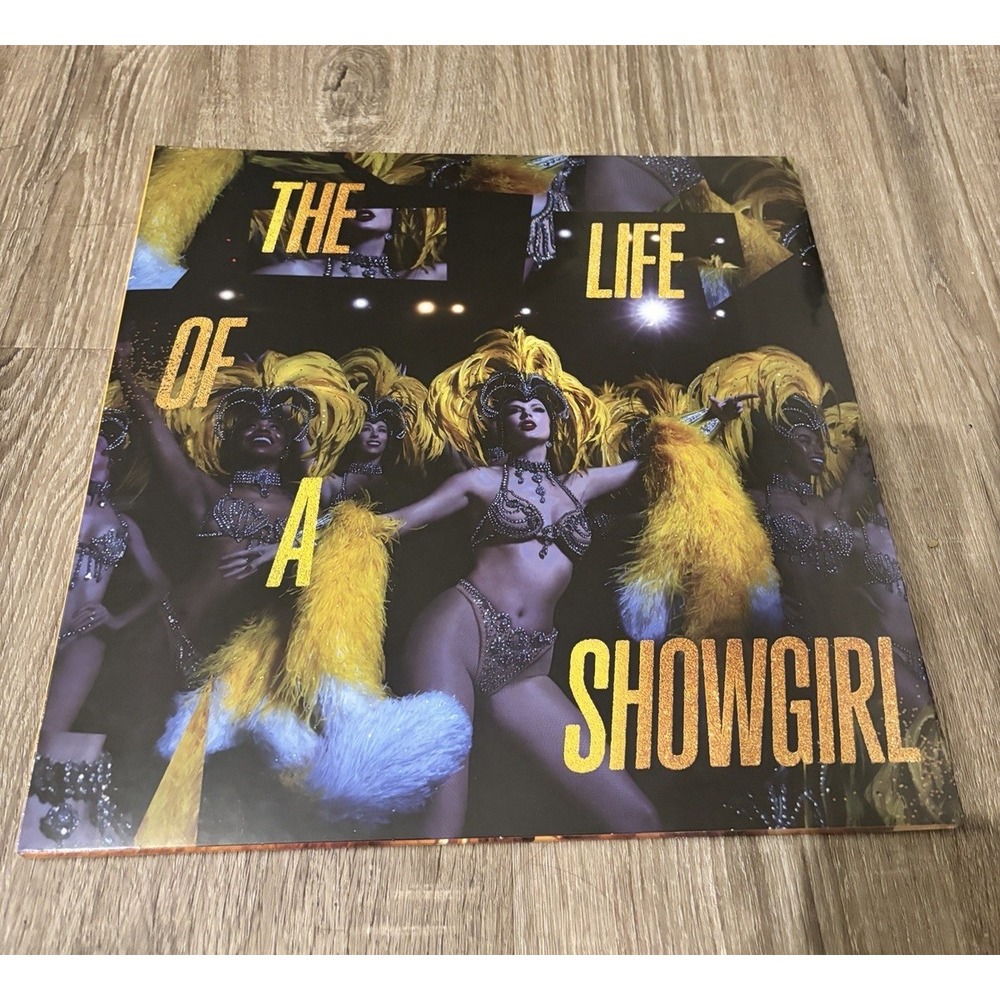 Taylor Swift The Life Of A Showgirl: Baby That's Show Business - Golden Vinyl